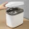 Desktop Trash Can Small Mini Garbage Can With Shake Cover For Home And Office 4