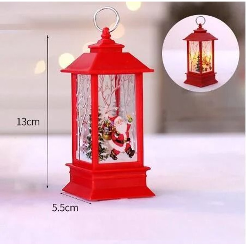 Led Vintage Portable Oil Lamp Night Light Hanging Lantern 6
