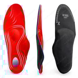 orthotic arch support insoles for flat feet and plantar fasciitis