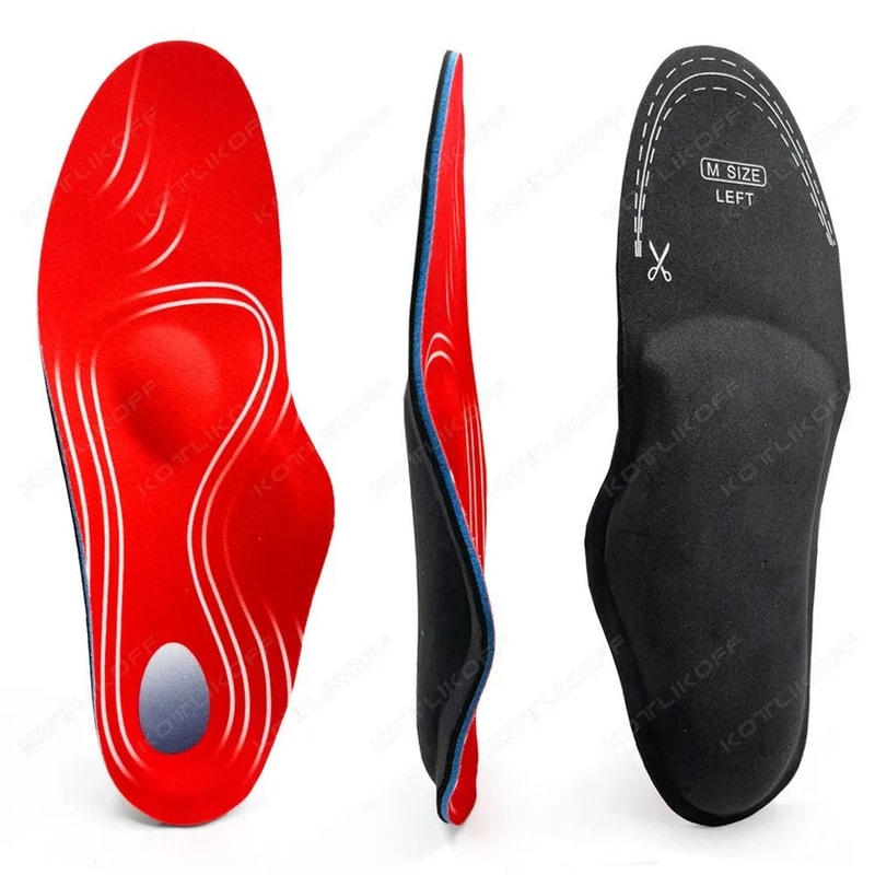 Orthotic Arch Support Insoles For Flat Feet And Plantar Fasciitis 0