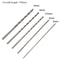 Extra Long High Speed Steel Drill Bit Set For Wood Aluminum And Plastic 0