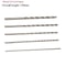 Extra Long High Speed Steel Drill Bit Set For Wood Aluminum And Plastic 5