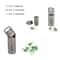 Titanium Mini Portable Pill Bottle Waterproof Medicine Container 4