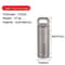 Titanium Mini Portable Pill Bottle Waterproof Medicine Container 7