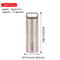 Titanium Mini Portable Pill Bottle Waterproof Medicine Container 12