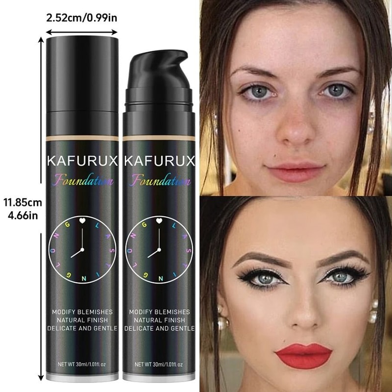 Liquid Foundation Waterproof Concealer Face Makeup Base 5