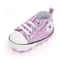 Newborn Sequined Canvas Baby Sneakers Soft Sole Non Slip Walking Shoes 4