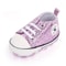 Newborn Sequined Canvas Baby Sneakers Soft Sole Non Slip Walking Shoes 8