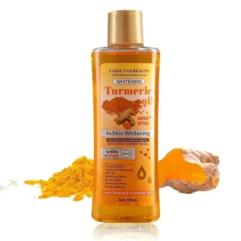 Turmeric And Ginger Deep Hydration Face Serum Oil Moisturizer 6