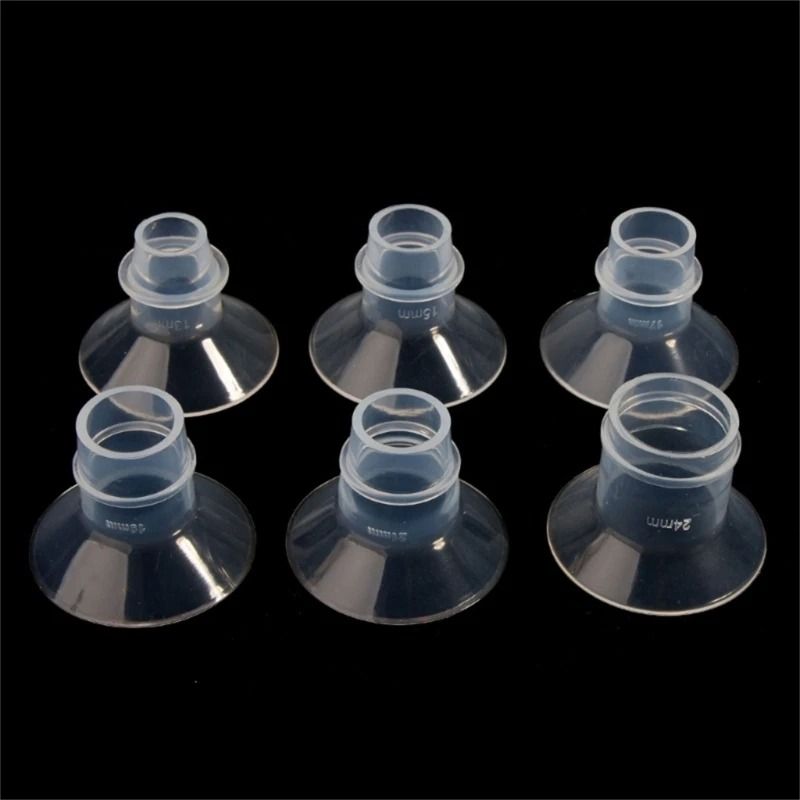 Silicone Flange Inserts For Electric Breast Pumps Narrow Connector Shield 0