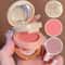 3 In 1 Makeup Palette Matte Pearlescent Glitter Blush Highlighter Contour Set 6