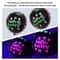 Fluorescent Glow In The Dark Heart Balloons For Party Decoration 4
