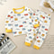 Kids Cotton Autumn Winter Sleepwear Set Soft Warm Pajamas For Boys And Girls 13