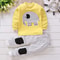 Kids Cotton Autumn Winter Sleepwear Set Soft Warm Pajamas For Boys And Girls 14