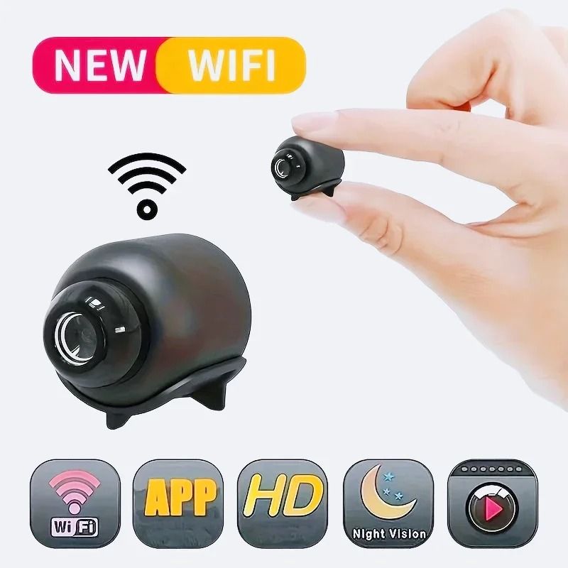 1080P HD Mini WiFi Security Camera Indoor Night Vision Baby Monitor 0