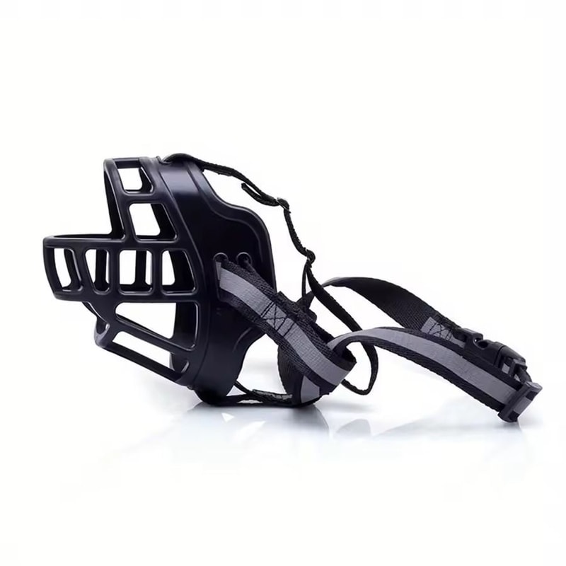 Adjustable Breathable Dog Muzzle For Biting Chewing And Barking Control 5