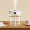 Dual Spray USB Humidifier 2L Large Capacity Quiet Bedroom LED Display Diffuser 6