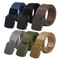 Nylon Tactical Belt With Plastic Buckle Lightweight Metal Free Canvas Belt 0