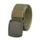 Nylon Tactical Belt With Plastic Buckle Lightweight Metal Free Canvas Belt 6
