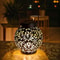 Iron Solar Lantern Outdoor Decorative Pathway Garden Light 6