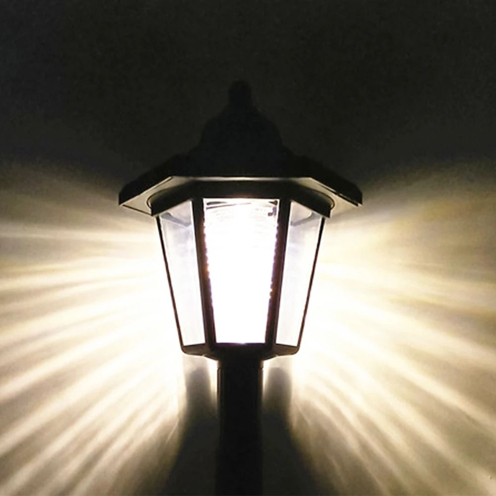 Outdoor Solar Garden Street Light With LED Wall Or Ground Mount 4