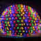 Halloween Purple LED Net Mesh Fairy Light Garland For Windows And Party Decorations 9