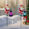 Solar Santa Claus Kettle Light For Christmas Garden And Lawn Decoration 7