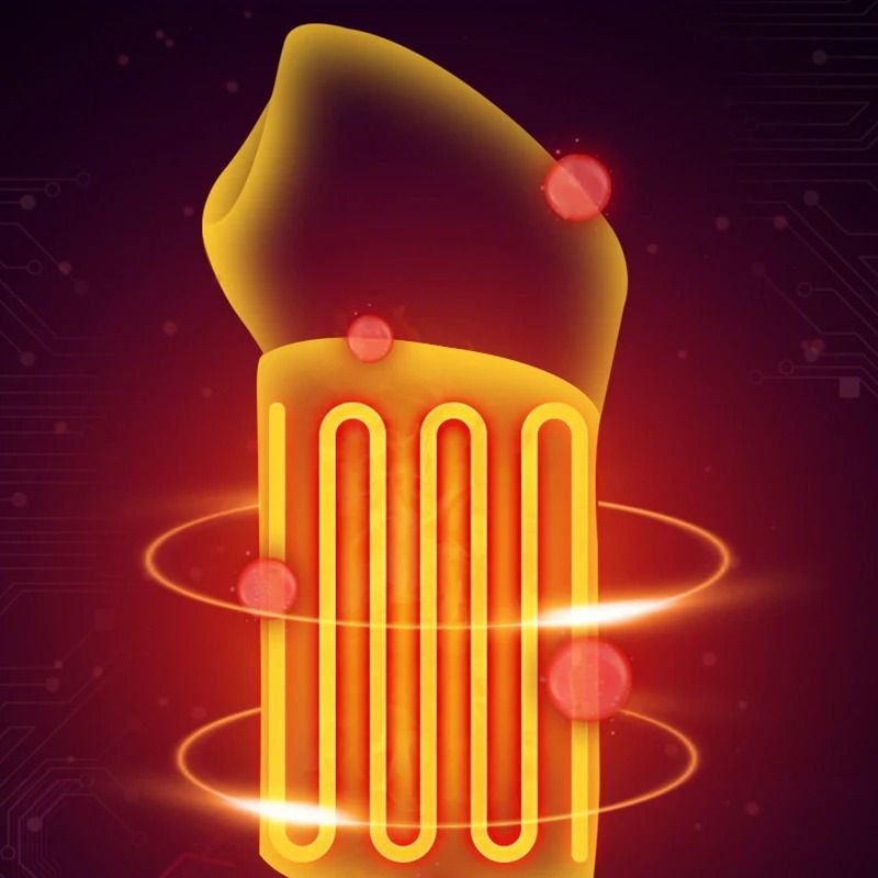 Electric Heated Wrist Support Brace With Adjustable Strap For Joint Relief And Hand Protection 3