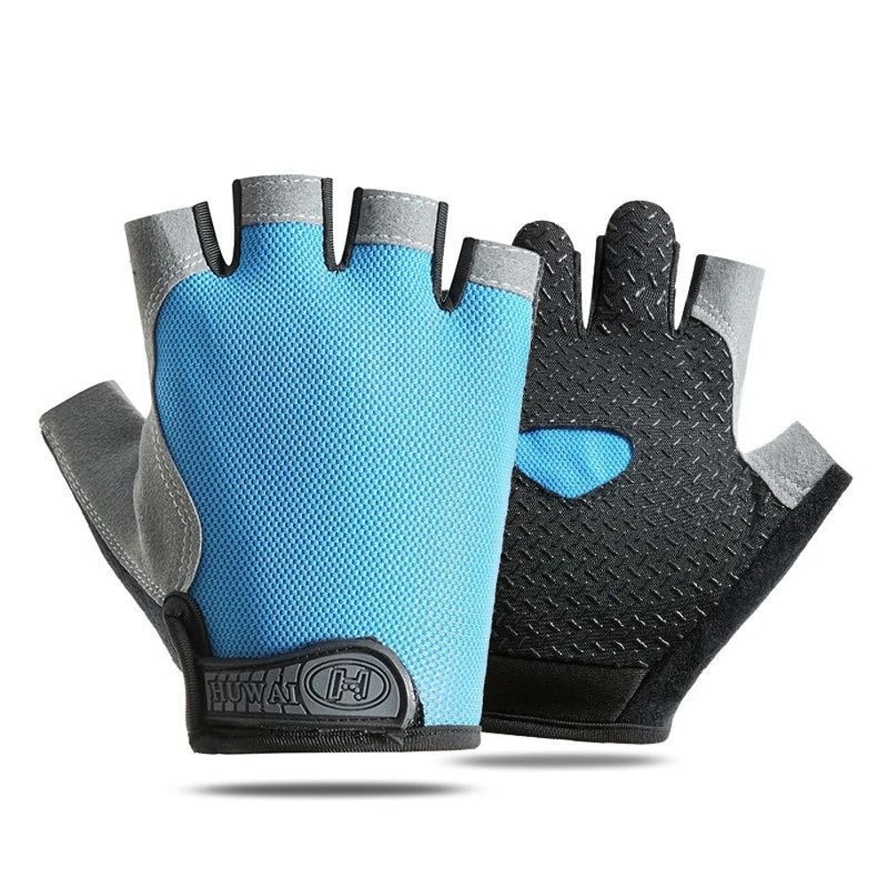 Breathable Fingerless Fitness Training Gloves For Weightlifting And Cycling 11