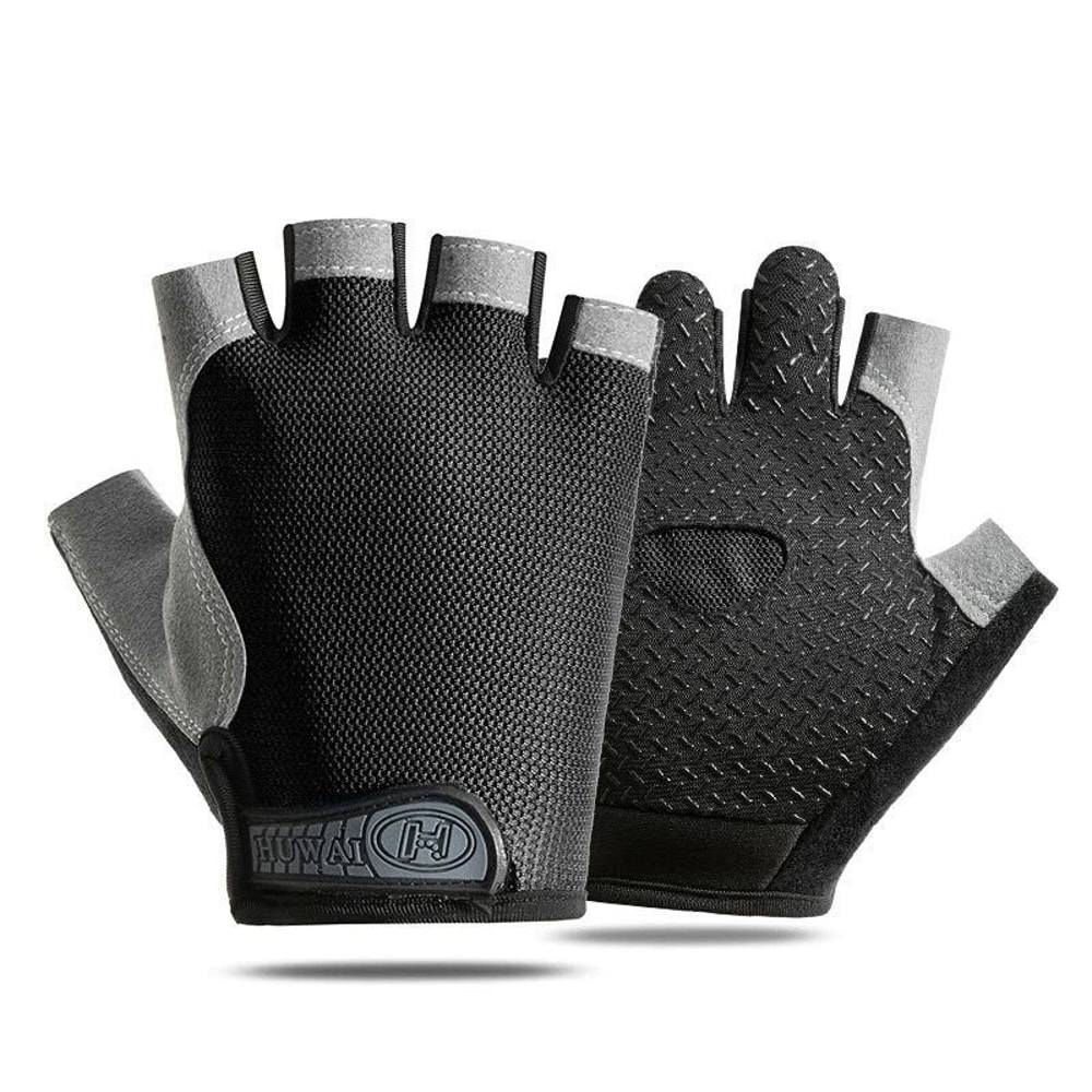 Breathable Fingerless Fitness Training Gloves For Weightlifting And Cycling 7