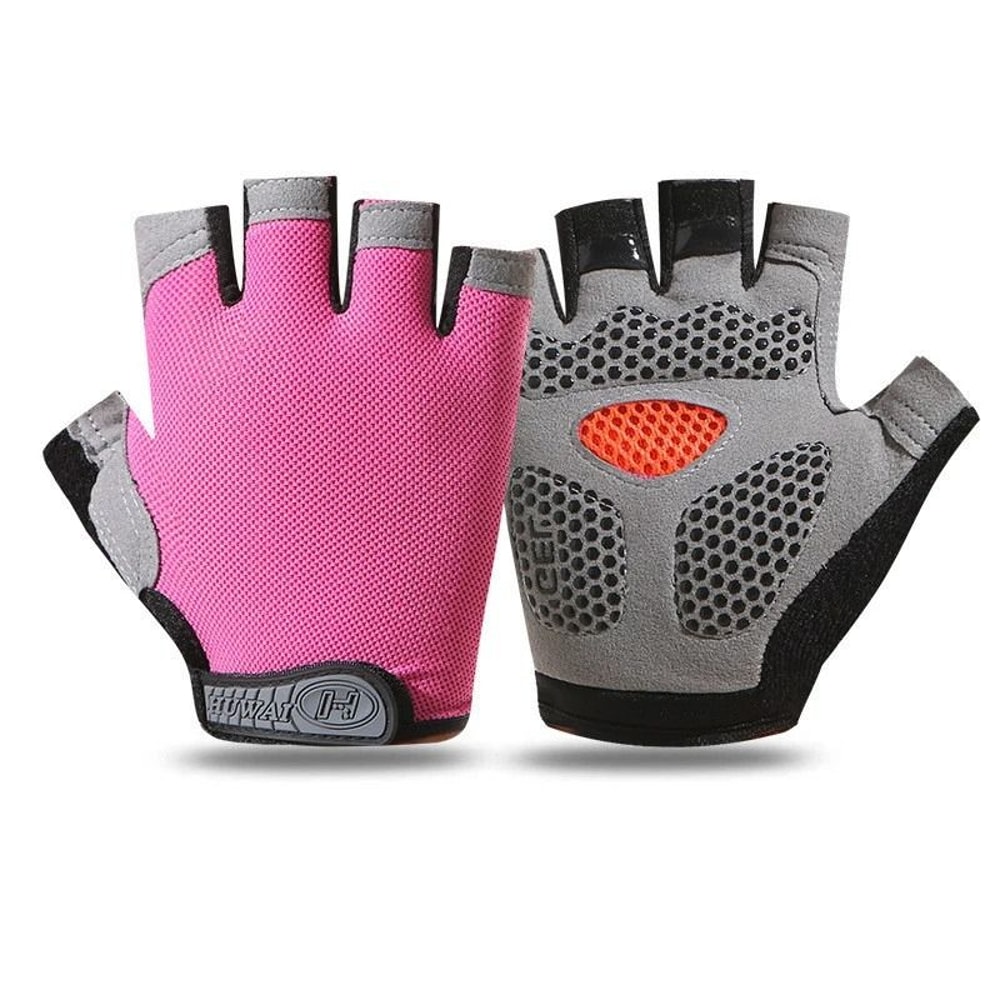 Breathable Fingerless Fitness Training Gloves For Weightlifting And Cycling 20