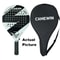 Blue And White Carbon Fiber Beach Sports Tennis Racquet With EVA Core 6