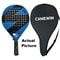Blue And White Carbon Fiber Beach Sports Tennis Racquet With EVA Core 7