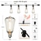 Connectable ST38 Outdoor String Lights With Shatterproof LED Bulbs For Patio And Garden Decor 8