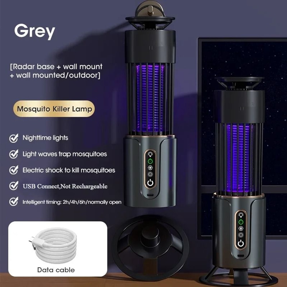 USB And Battery Powered Mosquito Killer Lamp Insect Trap Lantern For Home And Outdoor Use 6