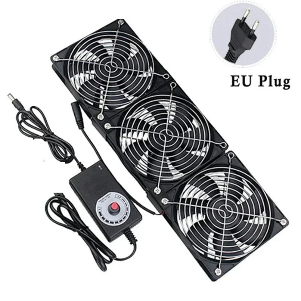 12cm Exhaust Cooling Fan With Adjustable Controller For Bathroom Workstations And Server Cabinets 8