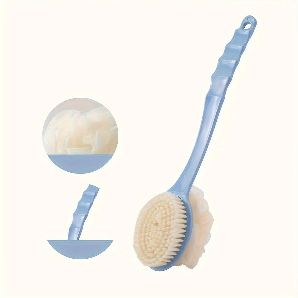 Long Handle Shower Body Brush With Soft Bristles For Exfoliating And Skin Cleansing 6