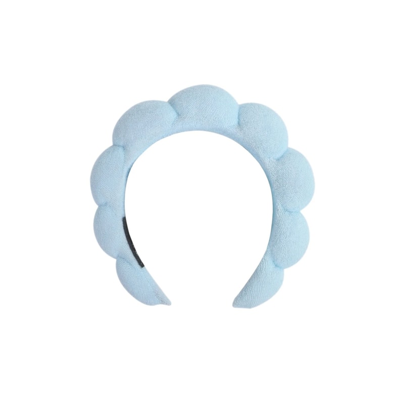 Microfiber Headband And Wristband Set For Skincare Makeup And Face Washing 6