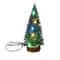 Mini LED Christmas Tree Tabletop Decoration With Snow Frost For Holiday Home Display 0
