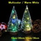 Mini LED Christmas Tree Tabletop Decoration With Snow Frost For Holiday Home Display 1