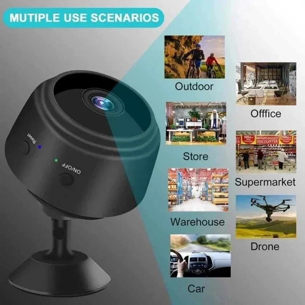 Mini WiFi Smart Security Camera 1080P Night Vision For Home Surveillance 2