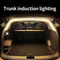 Car High Brightness Trunk Lighting Ambient Light Automatic Sensing Tailgate Light Strip 3