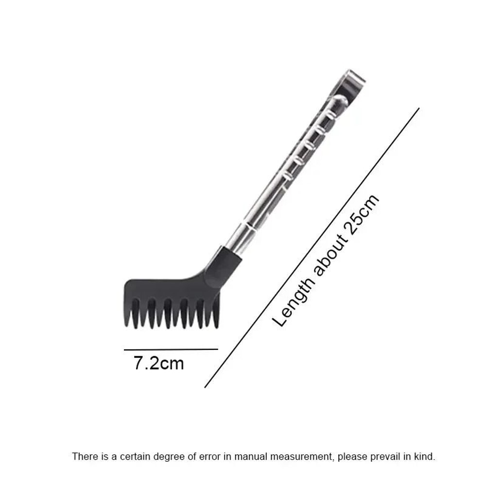 Stainless Steel Noodle Tongs Non Slip Handle Heat Resistant Kitchen Food Tongs 7