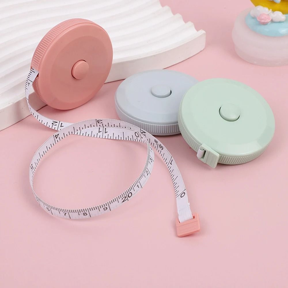 Small Soft Tape Measure With Automatic Retraction For Sewing And Clothes Measurement 1