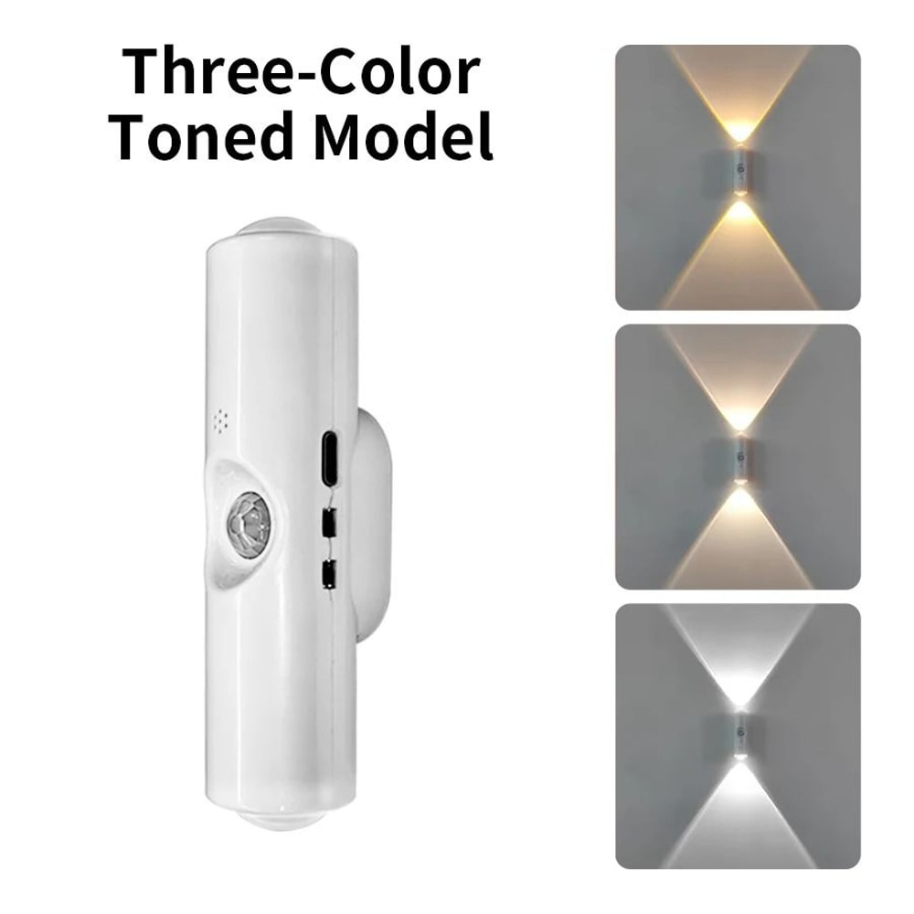 LED Cabinet Light Motion Sensor Magnetic Rechargeable RGB Ambient Lamp 7