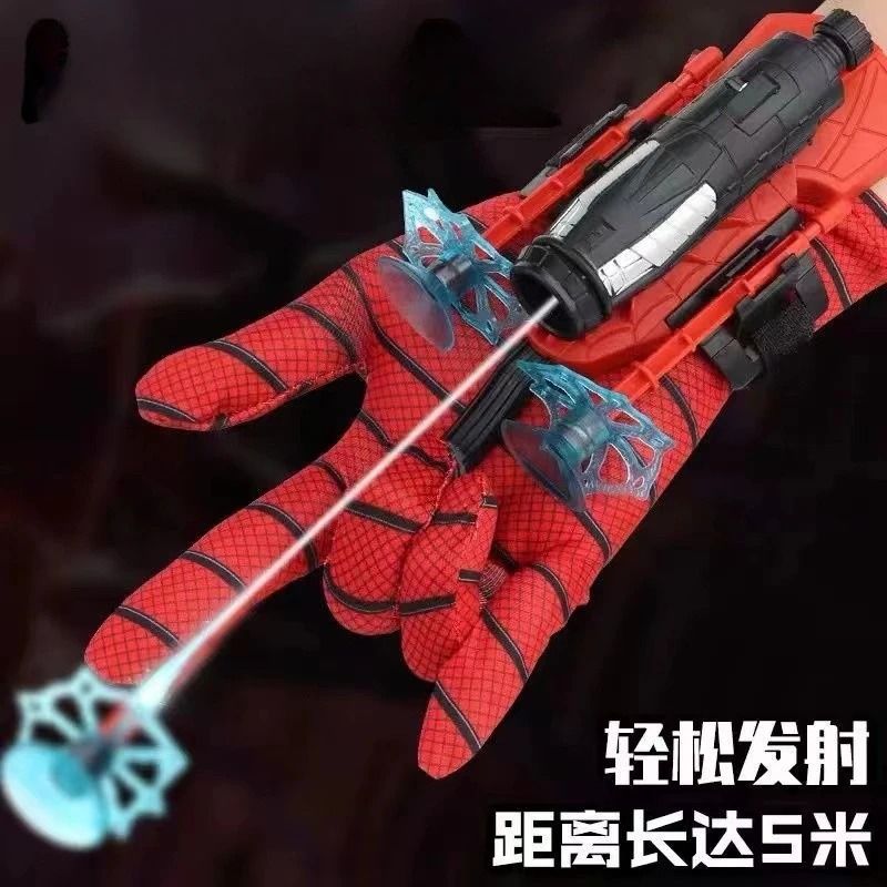 Disney SpiderMan Hero Launcher Rotating Soft Bullet Gun Suction Cup Toy For Kids 2