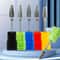 Tungsten Carbide Nail Drill Bits Electric Manicure Milling Cutters For Gel Polish Removal 0