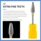 Tungsten Carbide Nail Drill Bits Electric Manicure Milling Cutters For Gel Polish Removal 9