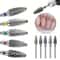 Tungsten Carbide Nail Drill Bits Electric Manicure Milling Cutters For Gel Polish Removal 4