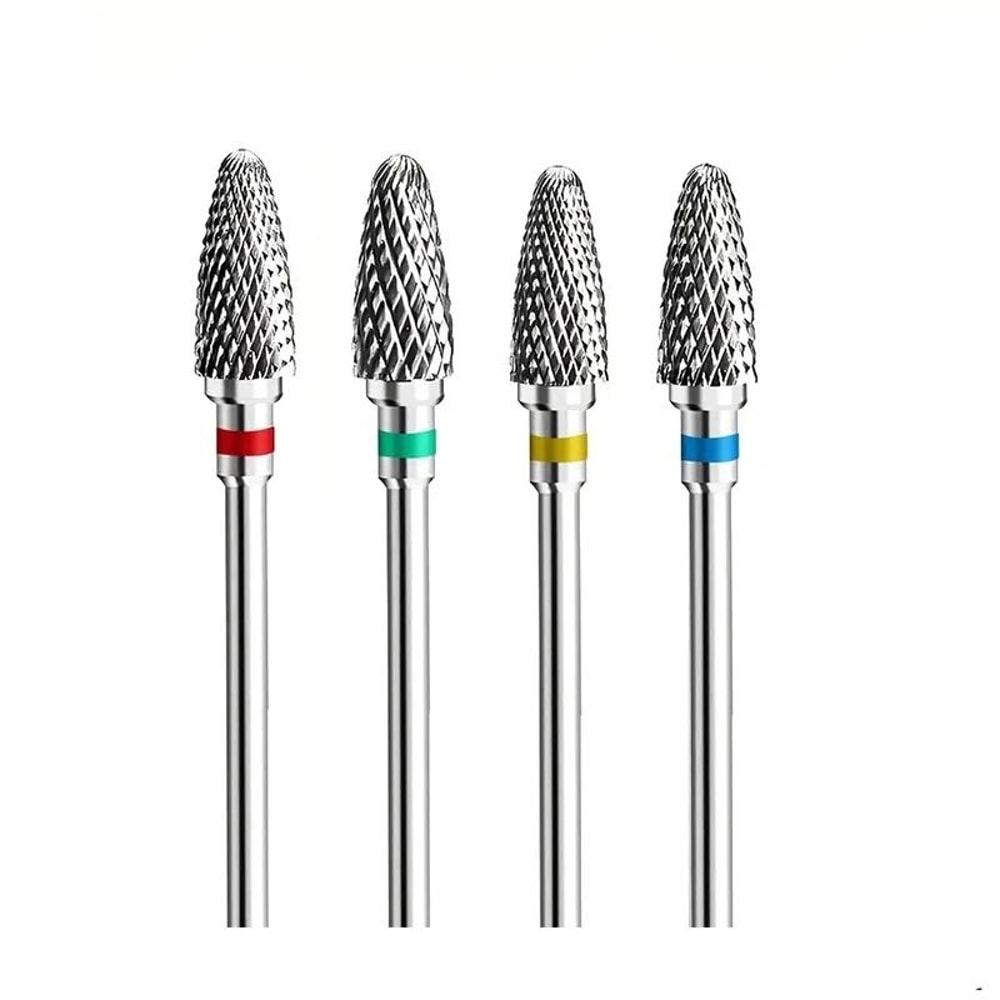 Tungsten Carbide Nail Drill Bits Electric Manicure Milling Cutters For Gel Polish Removal 5